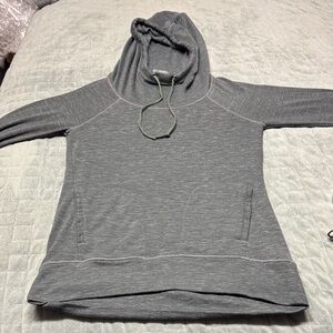 Athleta Hooded Sweatshirt, Hoodie, Forest Green, Pockets, Size XS